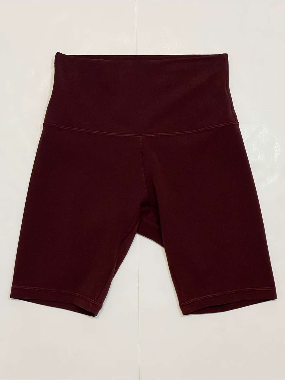 Lululemon Align High-Rise Athletic Bike Shorts - Cassis Maroon Size 4